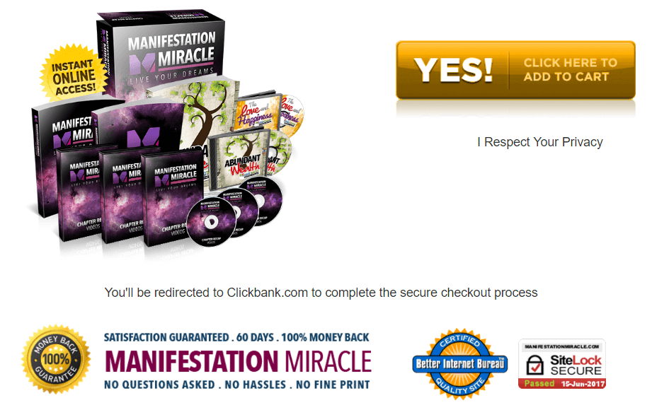 Manifestation Miracle  This book will show you that everything