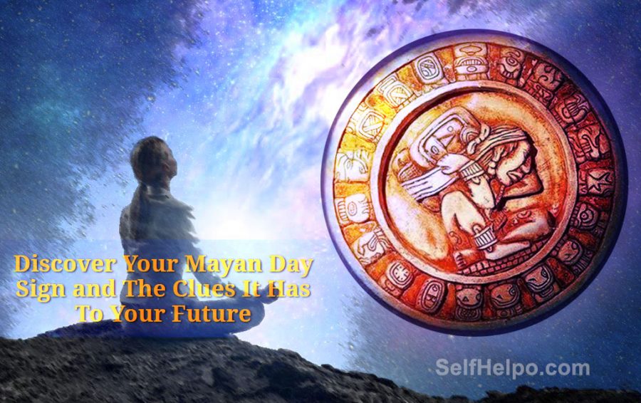 Cosmic Energy Mayan Day Sign