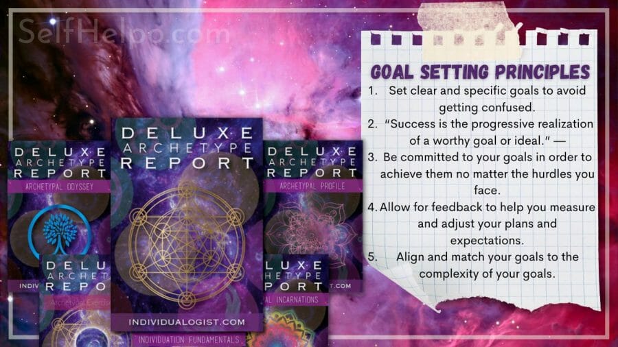 Deluxe Archetype Report Set Goal In Your Life