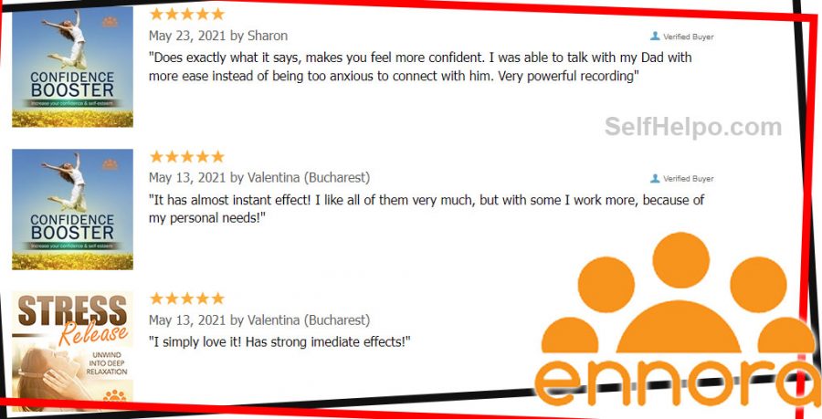 Ennora Binaural Beats Testimonials