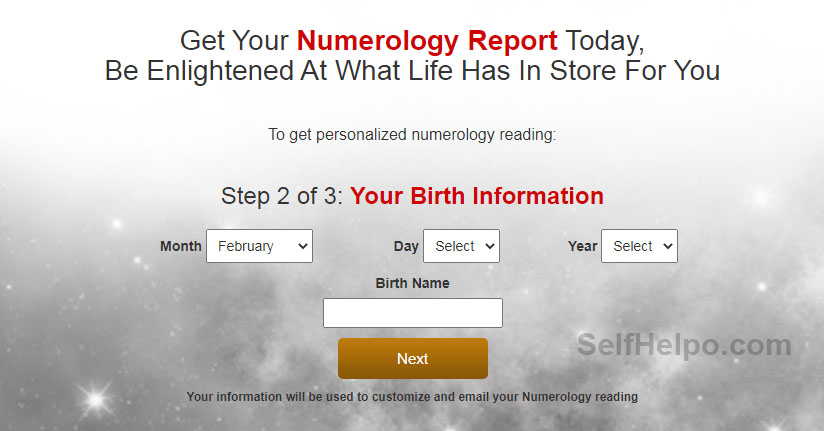 Royal Numerology Report