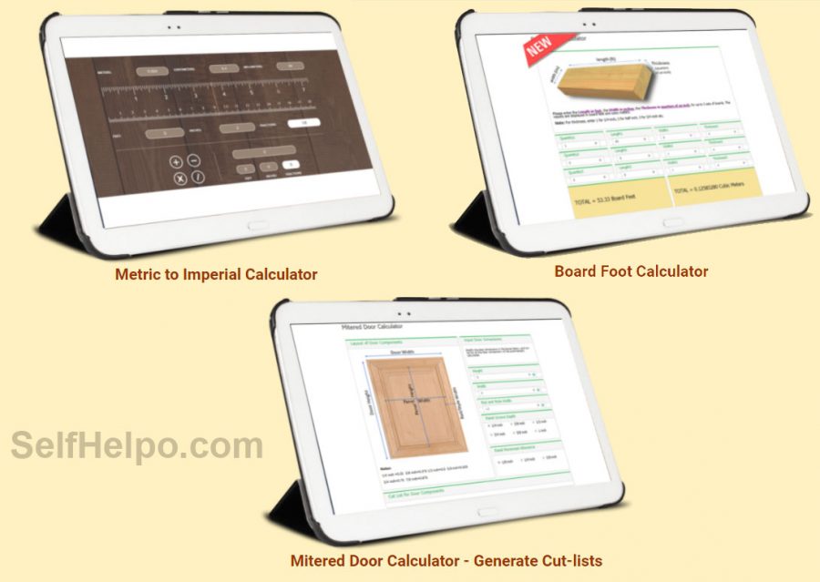 Woodworkers Treasure Chest Calculator App